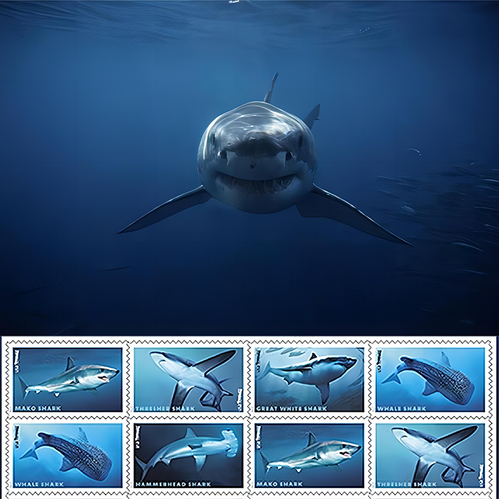 2017 Shark Forever®Stamp | Forever Stamps US Postage Stamps