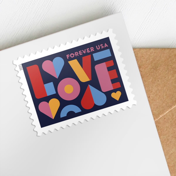 2021 Love Forever Stamps - Forever Stamps