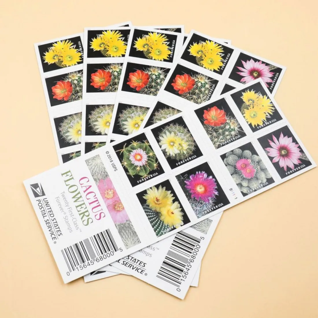 2019 Cactus Flowers Forever Stamps | Forever Stamps US Postage Stamps