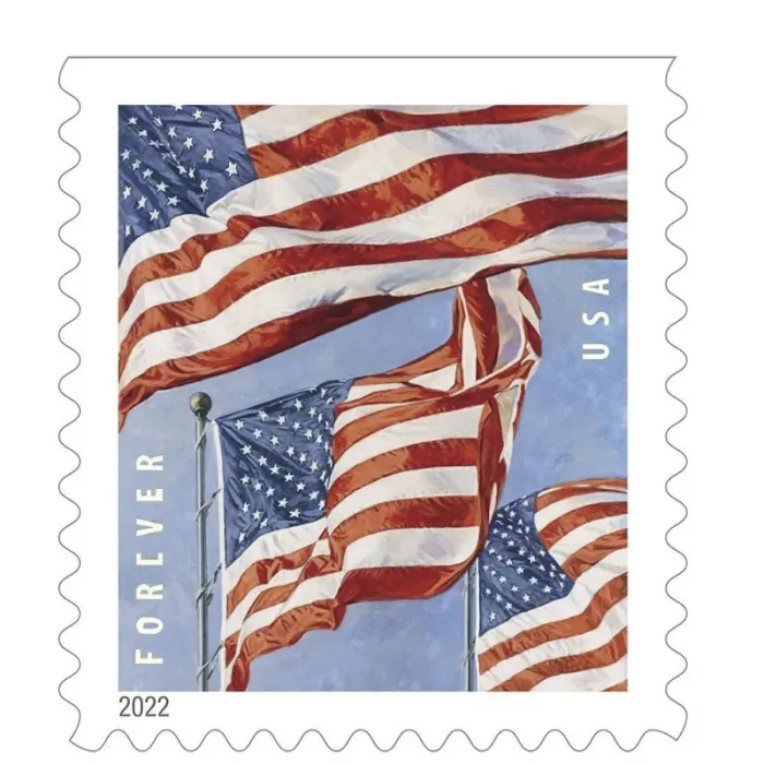 2022 U.S. Flag Forever Stamps  300 Rolls | Forever Stamps US Postage Stamps