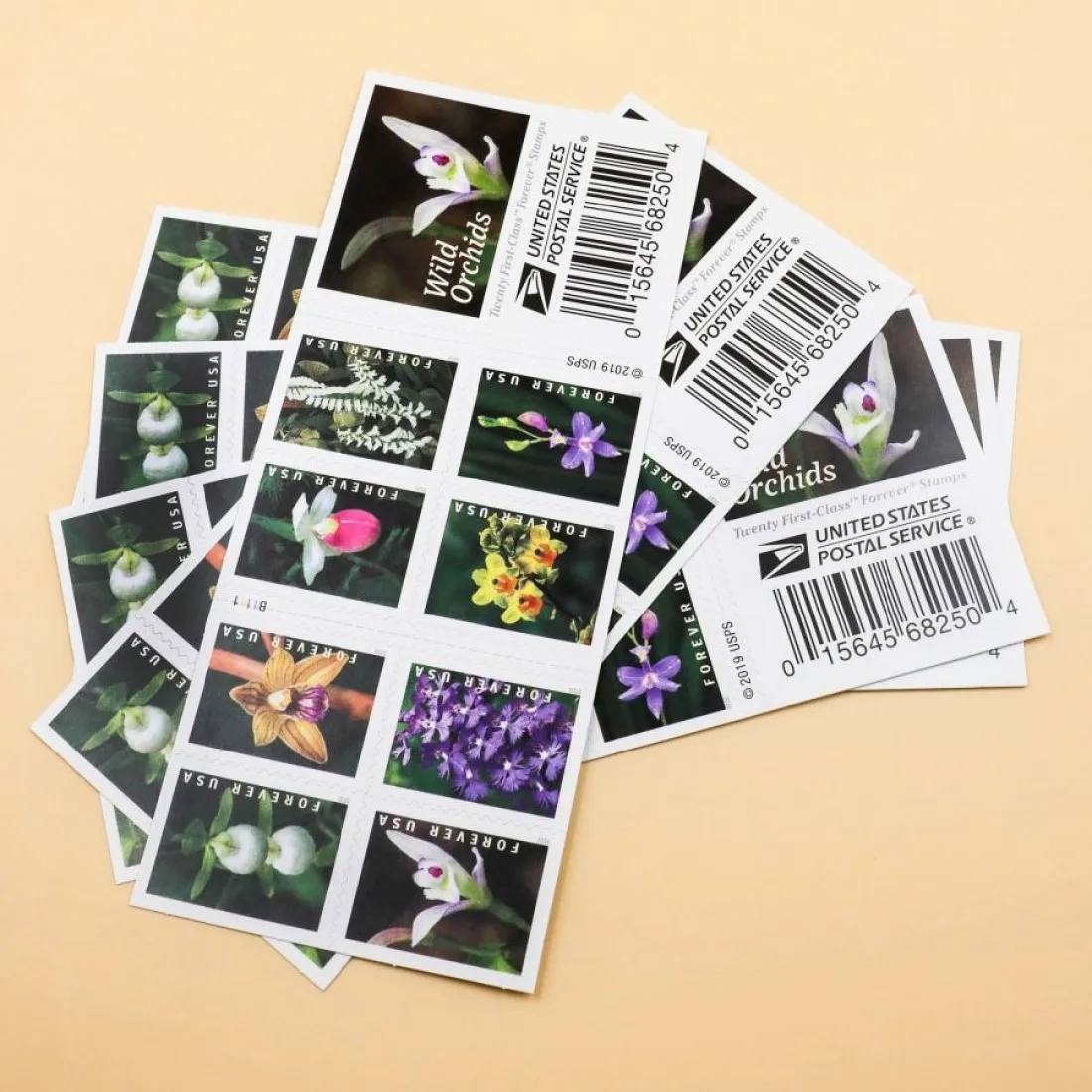 2020 Wild Orchids Stamps | Forever Stamps US Postage Stamps