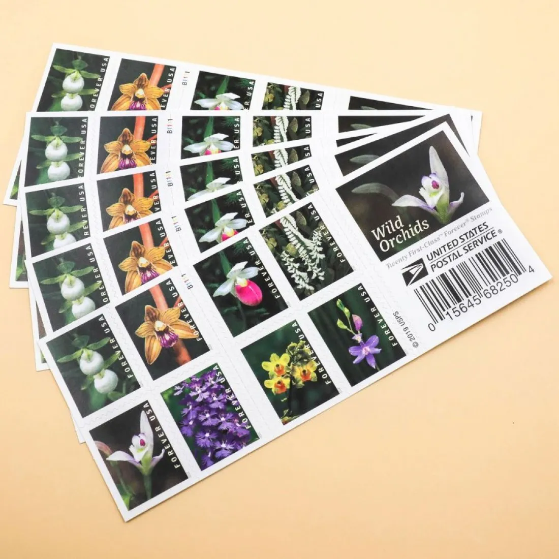 2020 Wild Orchids Stamps | Forever Stamps US Postage Stamps