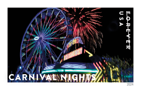 2024 Carnival Nights Stamps - Forever Stamps