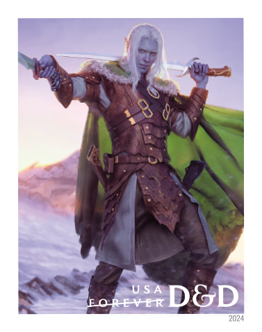 2024 Dungeons & Dragons Stamps - Forever Stamps