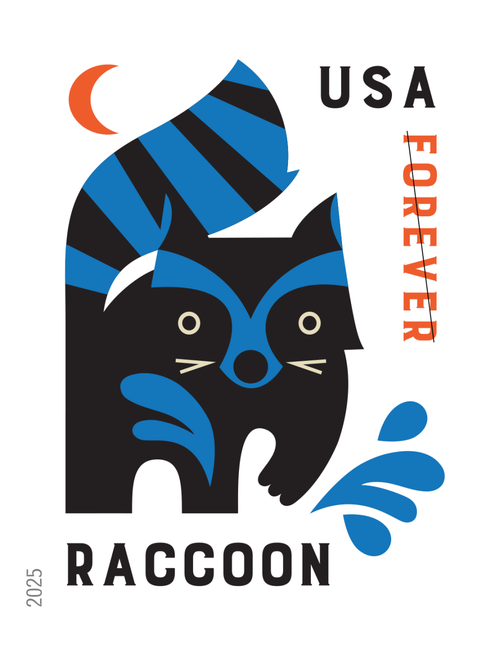 2025 Baby Wild Animals Stamps 100 pcs - Forever Stamps