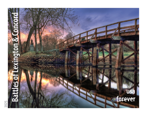 2025 Battlefields of the American Revolution Stamps - Forever Stamps