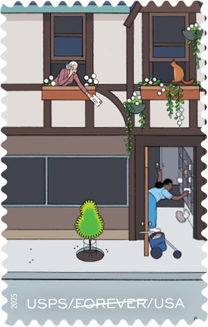 2025. 250 Years of Delivering Stamps 100 pcs - Forever Stamps